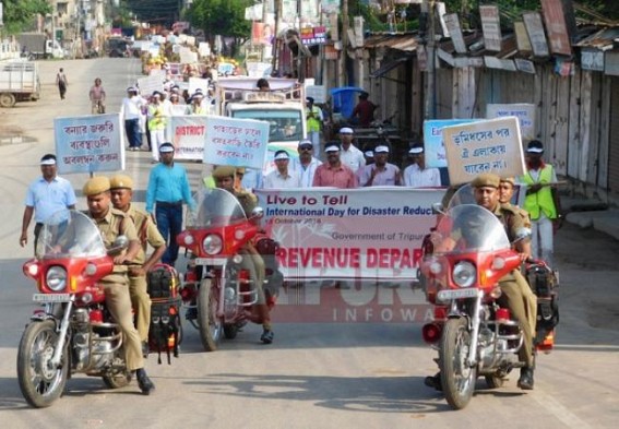 Tripura observed International Day for Disaster Reduction-2016 Tripura observed International Day for Disaster Reduction-2016